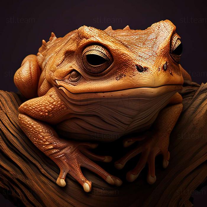 3D модель Notobatrachus reigi (STL)